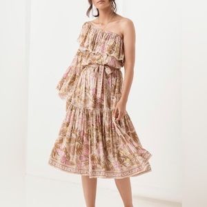 Spell and the Gypsy one shoulder jungle dress size small